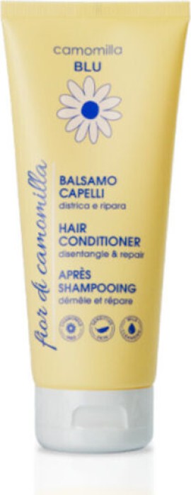 Camomilla Blu Hair Conditioner Fior Di Camomilla Μαλακτική Μαλλιών για Εύκολο Ξεμπέρδεμα 200ml