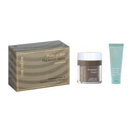 Medisei Panthenol PROMO Pulse of Skin Replenish Wave Limited Edition Time Eraser Replenish Cream 50ml & Prebiotics Foaming Cleanser 20ml