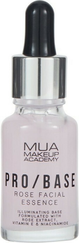 MUA Pro Base Rose Facial Essence Primer Προσώπου 15ml