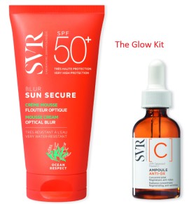 SVR Bundle [C] Ampoule Anti-Ox Radiance Concentrate Αντιοξειδωτικός & Αντιγηραντικός Ορός Προσώπου 30ml & Sun Secure Blur SPF50+ Αντηλιακή Κρέμα Προσώπου με Ματ Αποτέλεσμα 50ml