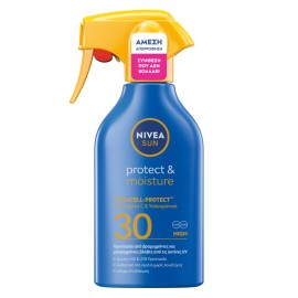Nivea Sun Protect & Moisture SPF30 Trigger Αντηλιακό Spray Σώματος 250ml