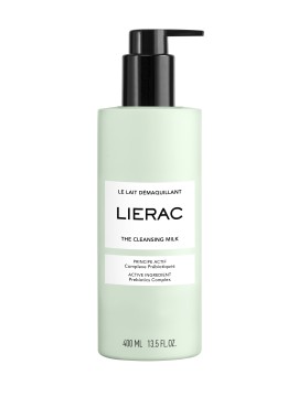 Lierac The Cleansing Milk Prebiotics Complex Γαλάκτωμα Ντεμακιγιάζ με Πρεβιοτικά για Όλους τους Τύπους Επιδερμίδας 400ml με Αντλία