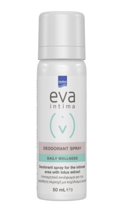 Intermed Eva Intima Deodorant Spray Αποσμητικό Εκνέφωμα για την Ευαίσθητη Περιοχή με Εκχύλισμα Λωτού 50ml
