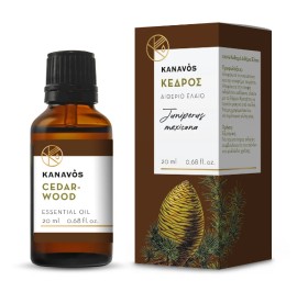 Kanavos Essential Oil Cedarwood Αιθέριο Έλαιο Κέδρου 20ml