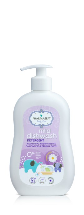 Pharmasept Baby Care Mild Dishwash Detergent Απαλό Υγρό Απορρυπαντικό για Μπιμπερό & Βρεφικά Σκεύη 400ml