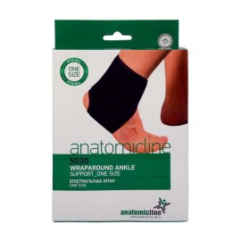 Anatomic Line Απλή Επιστραγαλίδα Neoprene One Size Χρώμα:Μαύρο [5030]