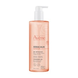 Avène XeraCalm Nutrition Gel Καθαρισμού Προσώπου - Σώματος για Ευαίσθητες & Ξηρές Επιδερμίδες 500ml με Αντλία