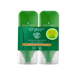 Pharmasept PROMO Cryo Power Gel Ψυκτικό Τζελ με Εκχυλίσματα Βοτάνων 2x100ml