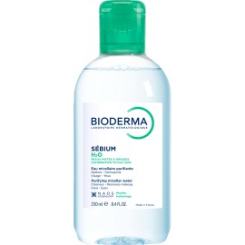 Bioderma Sebium H2O Micellar Water Eξυγιαντικό Νερό Καθαρισμού & Ντεμακιγιάζ για το Μικτό / Λιπαρό ή Δέρμα με Τάση Ακμής 250ml