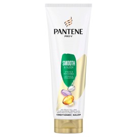 Pantene Pro V Smooth & Sleek Conditioner Μαλακτική Κρέμα για Όλους τους Τύπους Μαλλιών 220ml
