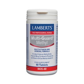 Lamberts Multi Guard Methyl Πολυβιταμίνη για Ενίσχυση του Ανοσοποιητικού Συστήματος, Ενέργεια και Τόνωση 60 Ταμπλέτες
