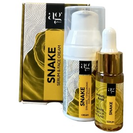 Ag Pharm PROMO Box Έντονης Αίσθησης Botox και Αντιγηραντικής Δράσης Snake Serum 10ml & Face Cream 30ml