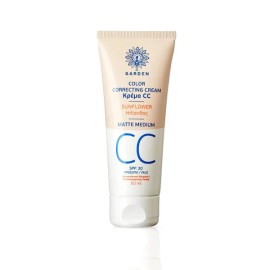 Garden CC Face Cream Matte SPF30 Medium Μεσαία Απόχρωση Ενυδατική Κρέμα Προσώπου με Αντηλιακή Προστασία 50ml