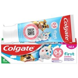 Colgate First Smiles Οδοντόκρεμα με Γεύση Φράουλα για Παιδιά 0-5 Ετών 50ml