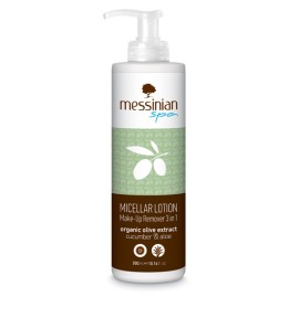 Messinian Spa Cucumber & Aloe Micellar Lotion Ντεμακιγιάζ 3 σε 1 Αγγούρι - Αλόη 300ml