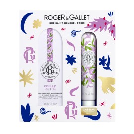 Roger & Gallet XMas PROMO Feuille De The Eau de Parfume Γυναικείο Άρωμα 30ml - ΔΩΡΟ Feuille De The Αναζωογονητική Κρέμα Χεριών 30ml