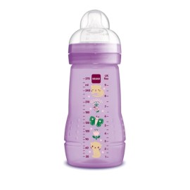 Mam Easy Active 2m+ Ροζ Baby Bottle Πλαστικό Μπιμπερό με Θηλή Σιλικόνης 270ml [360SG]