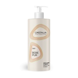 Castalia Bebe Pur Gentle Shower & Shampoo Απαλό Παιδικό Καθαριστικό για Σώμα & Μαλλιά 1lt