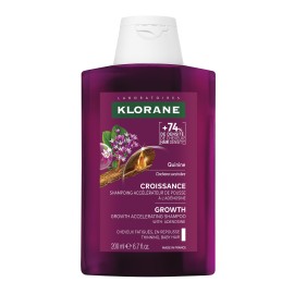 Klorane Growth Quinine Σαμπουάν Eπιτάχυνσης της Aνάπτυξης με Αδενοσίνη & Κινίνη 200ml