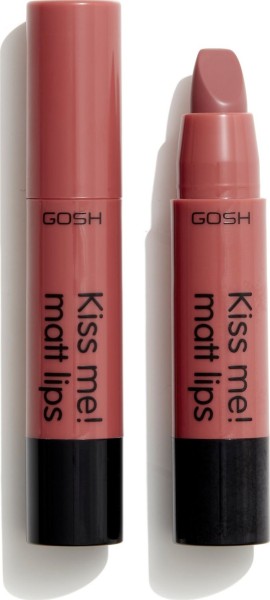 Gosh Kiss Me! Matt Lips 008 Natural Kiss Ματ Κραγιόν 2gr