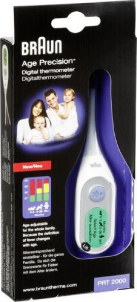 Braun Age Precision [PRT 2000] Ψηφιακό Θερμόμετρο 1 Τεμάχιο