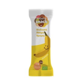 BioEarth Bar Βιολογική Μπάρα Βρώμης Choco - Μπανάνα 60gr