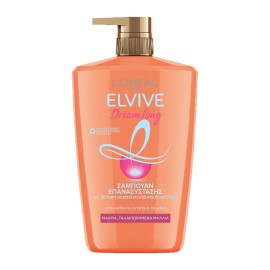 LOreal Paris Elvive Dream Long Shampoo Σαμπουάν Επανασύστασης για Μακριά - Ταλαιπωρημένα Μαλλιά 1000ml