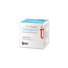Uplab Omegavit Epa & Dha Συμπλήρωμα Διατροφής με Ωμέγα-3 Λιπαρά Οξέα 1000mg 120 Κάψουλες