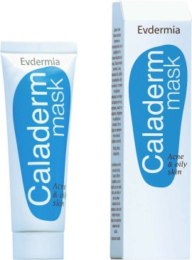 Evdermia Caladerm Mask Μάσκα Προσώπου για Λιπαρές - Ακνεϊκές Επιδερμίδες 30gr