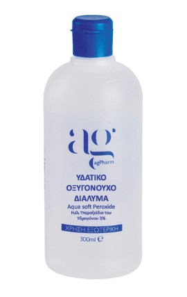 Ag Pharm Aqua Soft Peroxide Οξυζενέ για Εξωτερική Χρήση 300ml