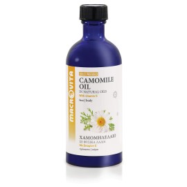 Macrovita Camomile Oil Χαμομηλέλαιο με Βιταμίνη Ε για Πρόσωπο & Σώμα 100ml