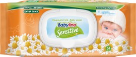 Μωρομάντηλα Babylino Chamomile Χαμομήλι με Καπάκι 54 Τεμάχια