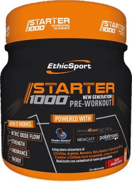 EthicSport Starter 1000 Συμπλήρωμα Διατροφής για πριν τον Αγώνα ή την Προπόνηση 400gr