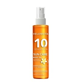 Helenvita Sun Care SPF10 Body Oil Αντηλιακό Λάδι Σώματος 120ml