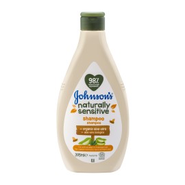 Johnson’s® Naturally Sensitive Σαμπουάν 98% Φυσικής Προέλευσης για την Ευαίσθητη Επιδερμίδα 395ml