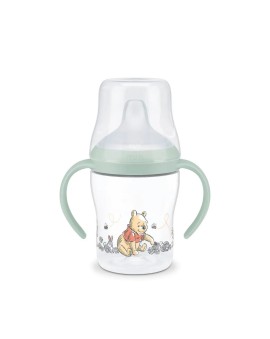 Nuk Perfect Match Winnie Εκπαιδευτικό Πλαστικό Ποτηράκι με Λαβές για 6m+ & Δείκτη Θερμοκρασίας 150ml