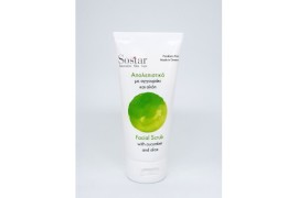 Sostar Focus Facial Scrub Προσώπου with Cucumber - Aloe 75ml