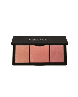 Erre Due Blush & Glow Palette No.403 Rosy Evenings Παλέτα Ρουζ και Highlighter με Satin Τελείωμα για Λάμψη σε Πρόσωπο και Σώμα 10g