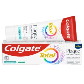 Colgate Total Plaque Pro Release Fresh Mint Οδοντόκρεμα Κατά της Πλάκας με Γεύση Μέντα 75ml
