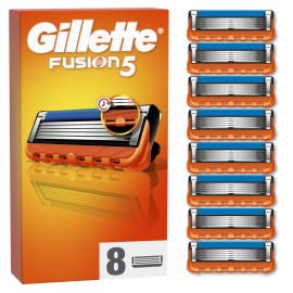 Gillette Fusion5 Ανταλλακτικές Κεφαλές Ξυριστικής Μηχανής 8 Τεμάχια