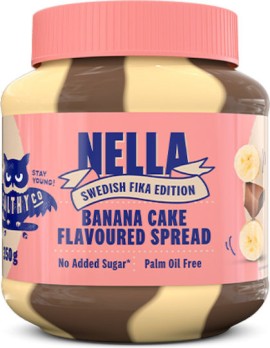 Healthy Co Nella Banana Cake Κρέμα (Spread) Μπανάνα με Κακάο 350gr
