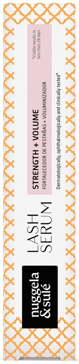 Nuggela & Sulé Serum Strength Ορός Ενδυνάμωσης 5ml & Volume Φυσικός Ορός Όγκου & Ανάπτυξης Βλεφαρίδων 5ml
