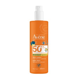Avène Family Spray SPF50+ Αντηλιακό για όλη την Οικογένεια, Ευαίσθητο Δέρμα με Τριπλή Αντίσταση στο Νερό, την Άμμο & τον Ιδρώτα 400ml