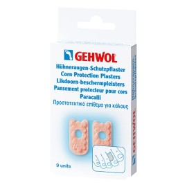 Gehwol Corn Protection Plasters Προστατευτικά Επιθέματα για Κάλους 9 Τεμάχια