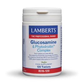 Lamberts Glucosamine & Phytodroitin Complex Vegan Συμπλήρωμα Διατροφής για την Καλή Υγεία των Αρθρώσεων 120 Ταμπλέτες