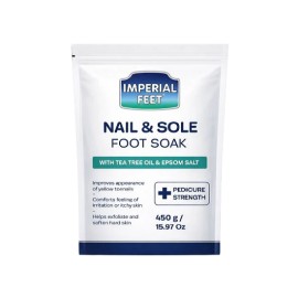 Imperial Feet Foot Soak Άλατα Ποδόλουτρου για Κουρασμένα Πόδια με Tea Tree Oil 450gr