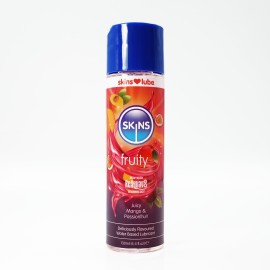 Skins Mango & Passionfruit Βρώσιμο Φρουτώδες Λιπαντικό Σεξ με Βάση το Νερό 130ml