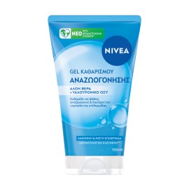 Nivea Gel Καθαρισμού & Αναζωογόνησης Προσώπου, Κανονικές & Μικτές Επιδερμίδες 150ml