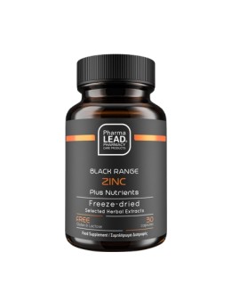 PharmaLead Black Range Zinc Plus Nutrients για την Φυσιολογική Λειτουργία του Ανοσοποιητικού Συστήματος 30 Φυτικές Κάψουλες