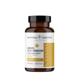Natural Doctor Complete 4000IU D3 - K2 - Magnesium Συμπλήρωμα Διατροφής για την Ενεργοποίηση της D3 στον Οργανισμό 60 Φυτικές Κάψουλες